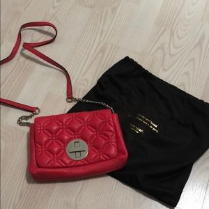 LIKE NEW Kate Spade Red Crossbody Purse